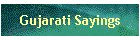 Gujarati Sayings
